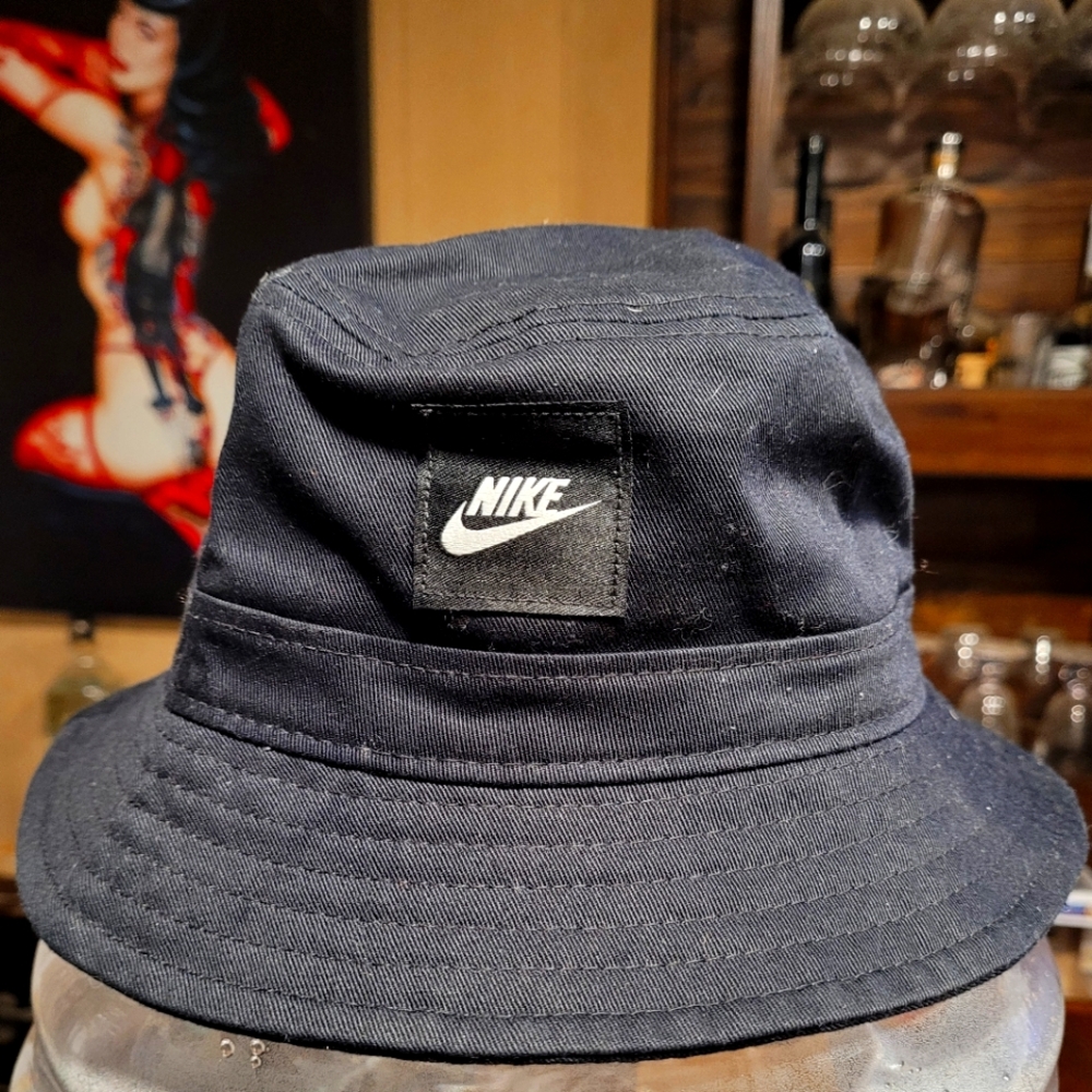 Nike Dark Black Bucket Hat